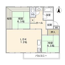 箕面如意谷住宅6号棟