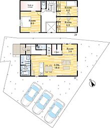 中間市東中間1丁目の一戸建て