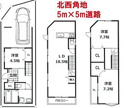 大阪市住吉区万代４丁目の一戸建て