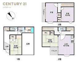 大阪市住吉区万代5丁目の一戸建て