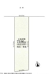 大阪市西成区花園北2丁目の土地