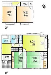 大川市大字鐘ケ江の一戸建て