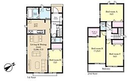 成田市美郷台　D号棟