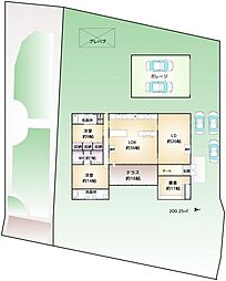 香取市岩部　平屋中古注文住宅