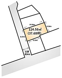 成田市飯田町　古屋付き土地