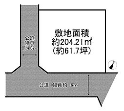 加古川市平岡町新在家の土地