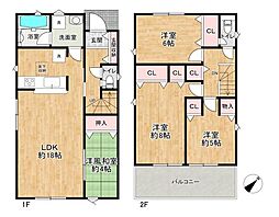 加古川市加古川町友沢第8　2号棟