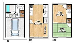 大阪市生野区桃谷２丁目の一戸建て