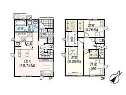 新築戸建　中央区浮洲町　グラファーレ