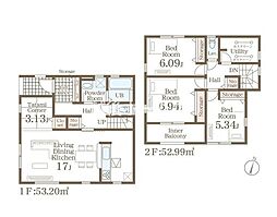 2号棟　新発田市豊町2丁目　第5　リーブルガーデン
