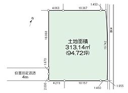 建築条件なし　中央区女池上山3丁目