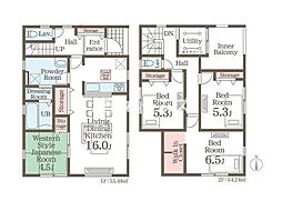 1号棟　新発田市諏訪町3丁目　第1　リーブルガーデン
