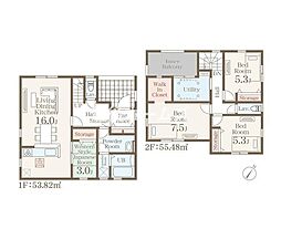 1号棟　西区五十嵐中島2丁目　第6　リーブルガーデン
