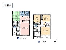 2号棟　西区小針5丁目　第3　リーブルガーデン
