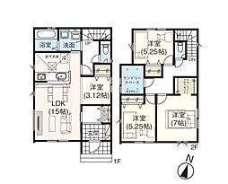 1号棟 西区坂井東5丁目 2期 グラファーレ