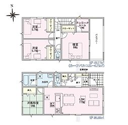 2号棟　長岡市美沢2丁目　第1　クレイドルガーデン