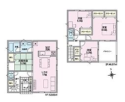 3号棟　江南区日水2丁目　第1　クレイドルガーデン