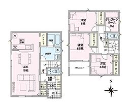 2号棟　秋葉区吉岡町　第1　クレイドルガーデン