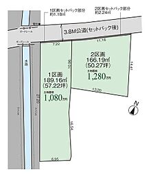 区画2　建築条件付　東区紫竹7丁目　3期　グラファーレ