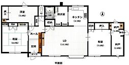 芽室町東3条5丁目 売家 29坪のリフォーム向け平屋