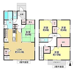 香芝市穴虫　中古戸建