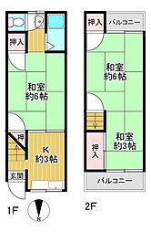 大阪市住之江区南加賀屋4丁目　中古テラス