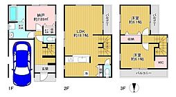 東大阪市玉串町西　1号棟　新築戸建