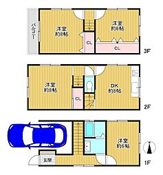 東大阪市岩田町1丁目　中古戸建