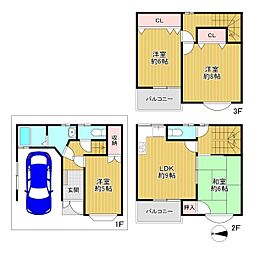 東大阪市角田3丁目　中古戸建