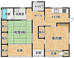 つくば市半谷　平屋建て