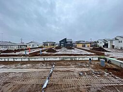 牛久市田宮町　開発分譲地