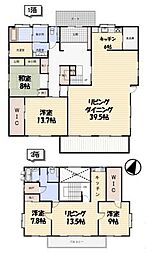 龍ケ崎市松葉4丁目　大型純和風2世帯住宅