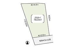 牛久市岡見町の土地