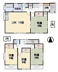 取手市野々井　並列駐車2台分