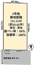 高槻市東上牧３丁目の土地