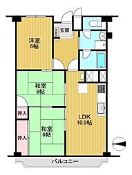 メゾン高槻古曽部　5階部分