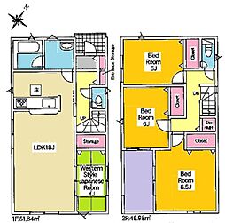 岡崎市蓑川町 新築戸建 全2棟 2号棟