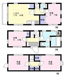 横浜市神奈川区沢渡の一戸建て