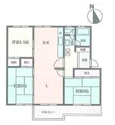 片倉台団地　17号棟