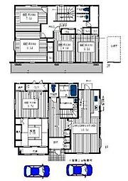 横浜市西区境之谷の一戸建て