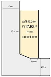 納所岸ノ下　売土地