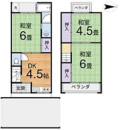 西七条西久保町　中古テラス