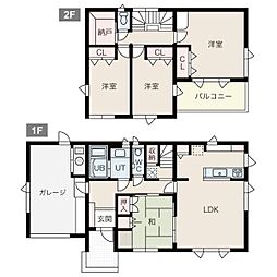 札幌市清田区平岡公園東１１丁目の一戸建て