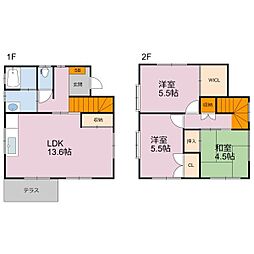 後野1丁目3貸家