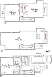 大田区大森西2丁目の一戸建て