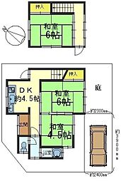 京都市左京区修学院山ノ鼻町の一戸建て