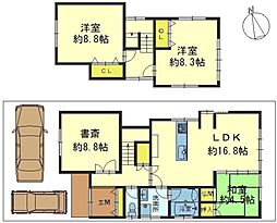 京都市山科区上花山坂尻の一戸建て
