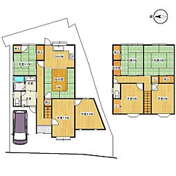 京都市右京区太秦安井辰巳町の一戸建て