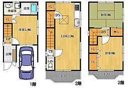 松原市別所７丁目の一戸建て