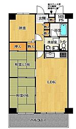 サンハイツ八尾南2号棟